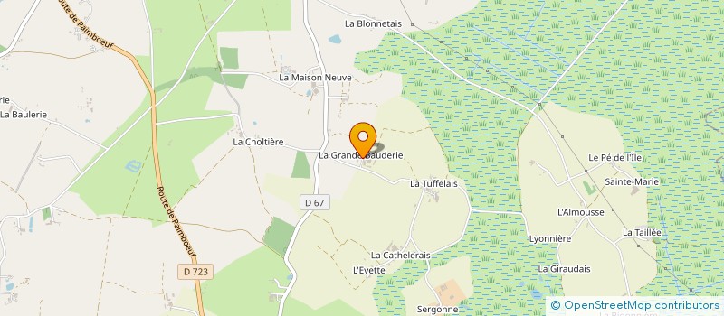 localisation de l'entreprise MONSIEUR PASCAL HAMON-BECHU à FROSSAY