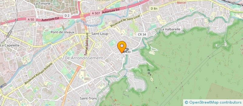 localisation de l'entreprise MONSIEUR PASCAL HAON à MARSEILLE