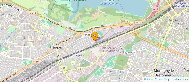 localisation de l'entreprise MONSIEUR PASCAL HARAND à TRAPPES