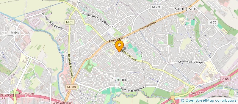 localisation de l'entreprise MONSIEUR PASCAL HARMANT à L'UNION
