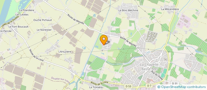 localisation de l'entreprise MONSIEUR PASCAL HARROUET  DIVATTE-SUR-LOIRE