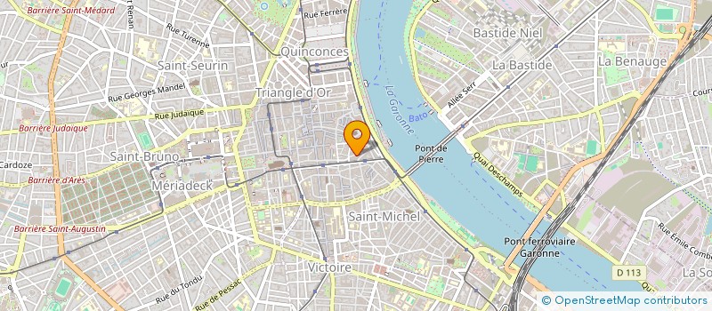 localisation de l'entreprise MONSIEUR PASCAL HAU-PALE  BORDEAUX