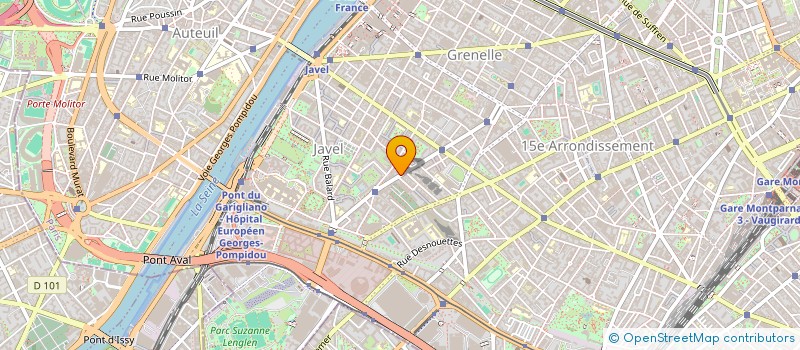 localisation de l'entreprise MONSIEUR PASCAL HAUET à PARIS