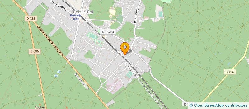 localisation de l'entreprise MONSIEUR PASCAL HAUMONT  BOIS-LE-ROI