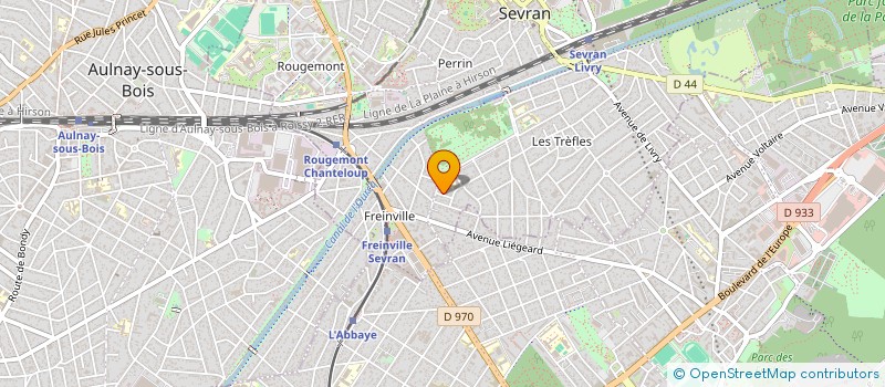 localisation de l'entreprise MONSIEUR PASCAL HEBERT à SEVRAN
