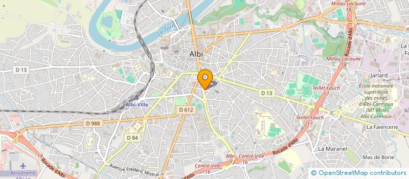 localisation de l'entreprise MONSIEUR PASCAL HEIM à ALBI