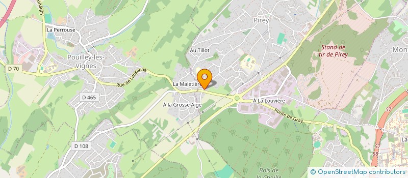 localisation de l'entreprise MONSIEUR PASCAL HEINRICH  PIREY