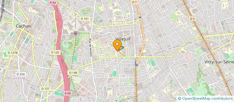localisation de l'entreprise MONSIEUR PASCAL HELIER à VILLEJUIF