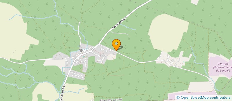 localisation de l'entreprise MONSIEUR PASCAL HELLIN  RION-DES-LANDES