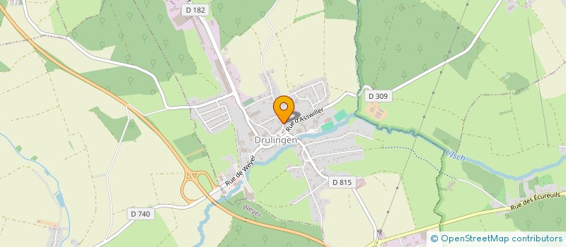 localisation de l'entreprise MONSIEUR PASCAL HELMSTETTER  ASSWILLER