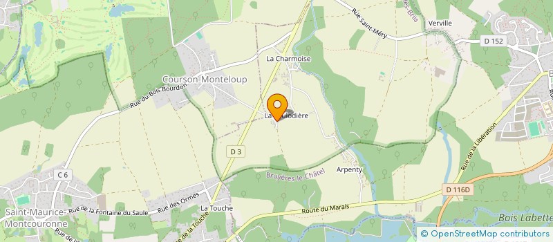 localisation de l'entreprise MONSIEUR PASCAL HELY  FONTENAY-LES-BRIIS