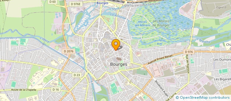 localisation de l'entreprise MONSIEUR PASCAL HENON à BOURGES