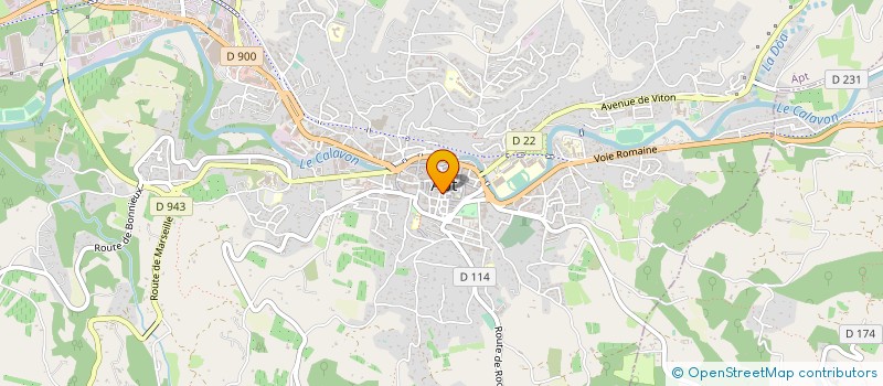 localisation de l'entreprise MONSIEUR PASCAL HENRI JOURDAN à APT