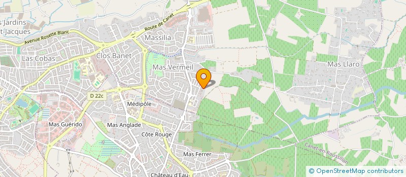 localisation de l'entreprise MONSIEUR PASCAL HENRI LEON LEGRAND  PERPIGNAN