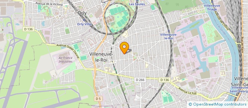localisation de l'entreprise MONSIEUR PASCAL HERRY à VILLENEUVE-LE-ROI