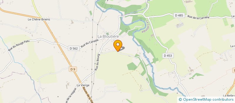 localisation de l'entreprise MONSIEUR PASCAL HERVY  LA BLOUTIERE