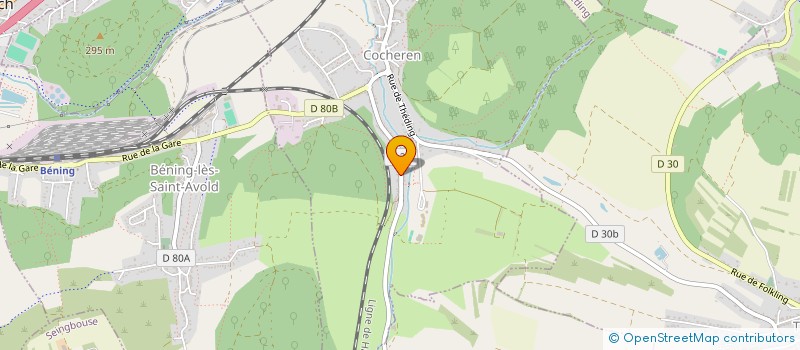 localisation de l'entreprise MONSIEUR PASCAL HESCH  COCHEREN