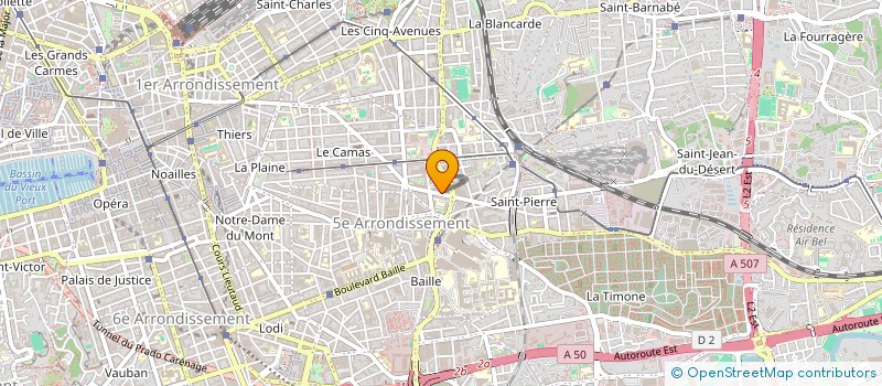 localisation de l'entreprise MONSIEUR PASCAL HOANG à MARSEILLE