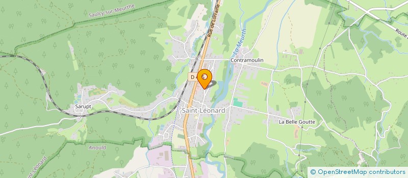 localisation de l'entreprise MONSIEUR PASCAL HOLLARD  SAINT-LEONARD