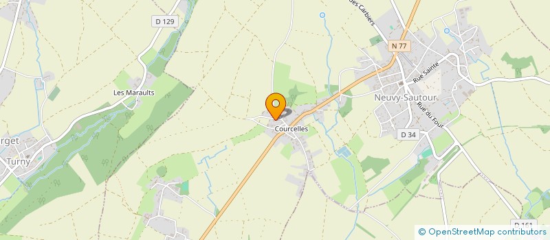 localisation de l'entreprise MONSIEUR PASCAL HOLLERTT  NEUVY-SAUTOUR