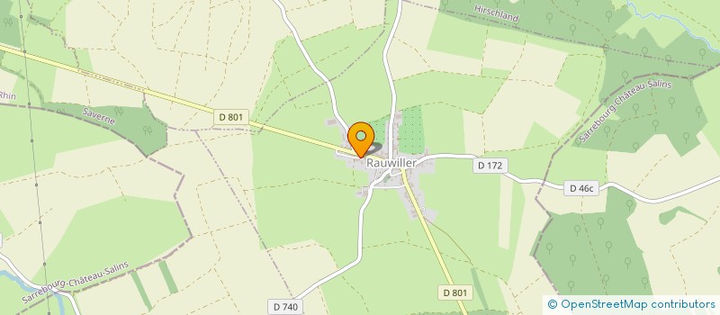 localisation de l'entreprise MONSIEUR PASCAL HOLVECK  RAUWILLER