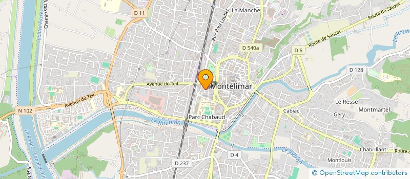 localisation de l'entreprise MONSIEUR PASCAL HORLAMUS  MONTELIMAR