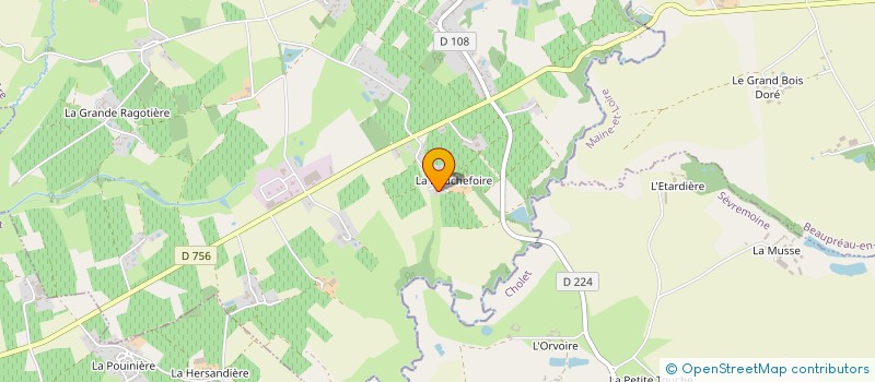 localisation de l'entreprise MONSIEUR PASCAL HOUGRON  LA REGRIPPIERE