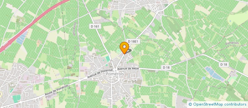 localisation de l'entreprise MONSIEUR PASCAL HOULES  POMEROLS