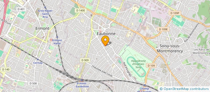 localisation de l'entreprise MONSIEUR PASCAL HOUSSEAU à EAUBONNE