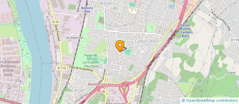 localisation de l'entreprise MONSIEUR PASCAL HOUTTEMONNE  CARBON-BLANC