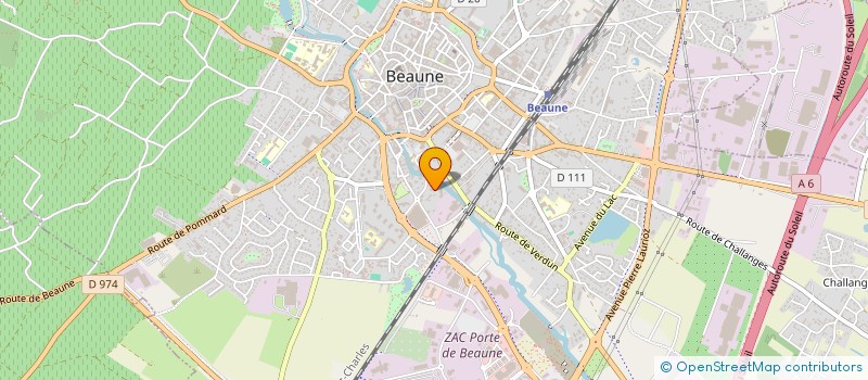 localisation de l'entreprise MONSIEUR PASCAL HUGUENOT à BEAUNE