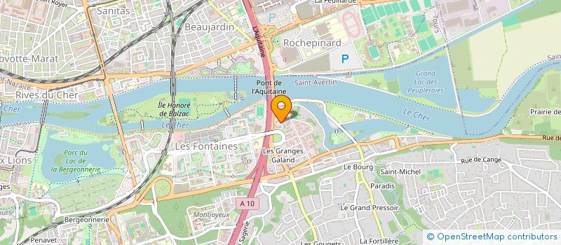 localisation de l'entreprise MONSIEUR PASCAL HUIN-DELACOUX  SAINT-AVERTIN