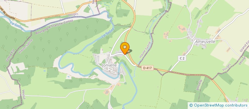 localisation de l'entreprise MONSIEUR PASCAL HUMBERT  JONVELLE