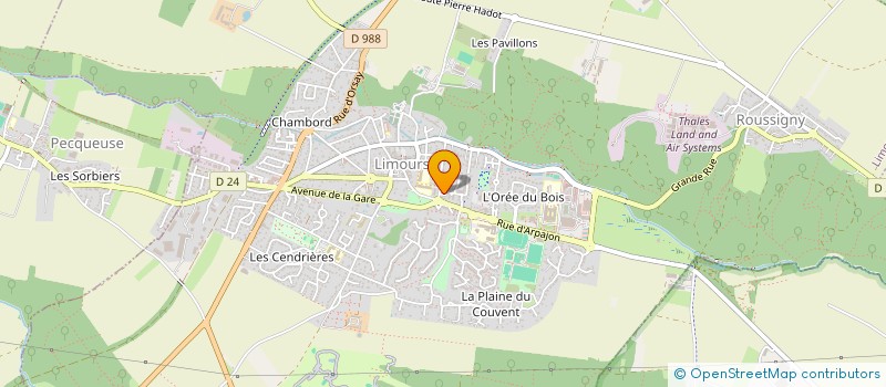 localisation de l'entreprise MONSIEUR PASCAL HURON à LIMOURS