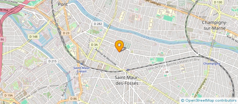 localisation de l'entreprise MONSIEUR PASCAL ICOL  SAINT-MAUR-DES-FOSSES