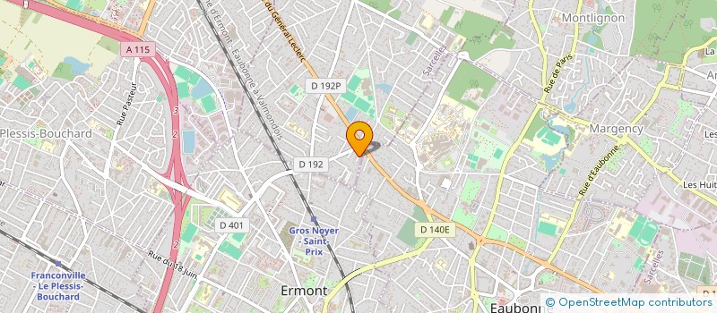 localisation de l'entreprise MONSIEUR PASCAL IEKO à SAINT-PRIX