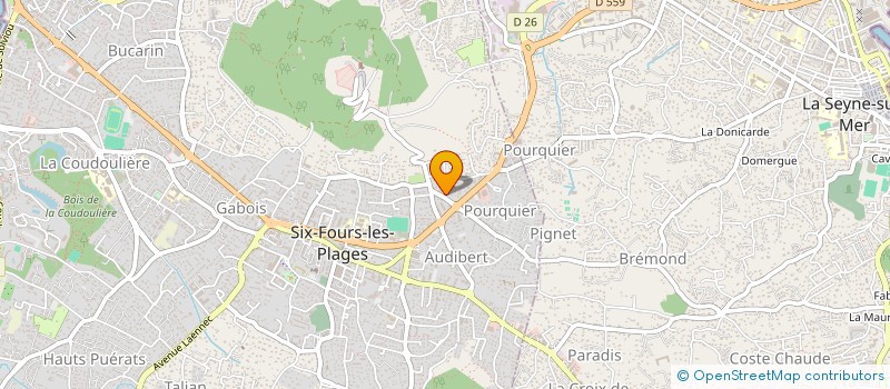 localisation de l'entreprise MONSIEUR PASCAL IRLES à SIX-FOURS-LES-PLAGES