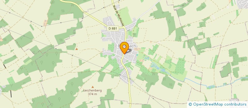 localisation de l'entreprise MONSIEUR PASCAL ISENBART  BRUEBACH