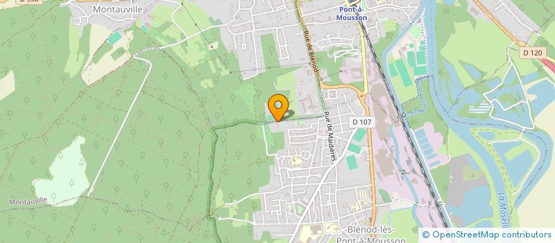 localisation de l'entreprise MONSIEUR PASCAL ISMERT  BLENOD-LES-PONT-A-MOUSSON