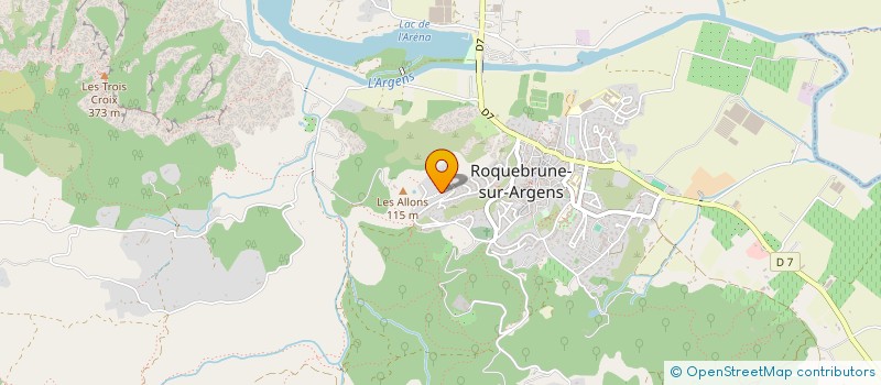 localisation de l'entreprise MONSIEUR PASCAL IVANEZ  MEYRARGUES