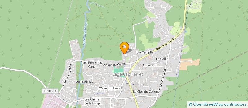 localisation de l'entreprise MONSIEUR PASCAL JACQUELIN à LEGE-CAP-FERRET