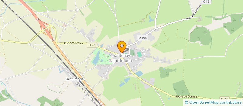 localisation de l'entreprise MONSIEUR PASCAL JACQUES à CHANTENAY-SAINT-IMBERT