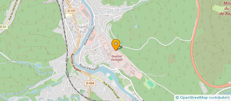 localisation de l'entreprise MONSIEUR PASCAL JACQUES  EPINAL