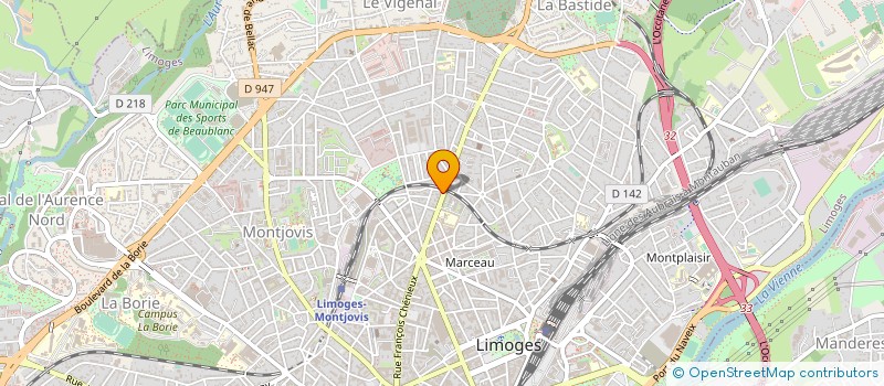 localisation de l'entreprise MONSIEUR PASCAL JACQUET  LES BELLEVILLE