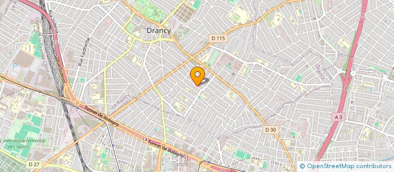 localisation de l'entreprise MONSIEUR PASCAL JACQUOT à DRANCY