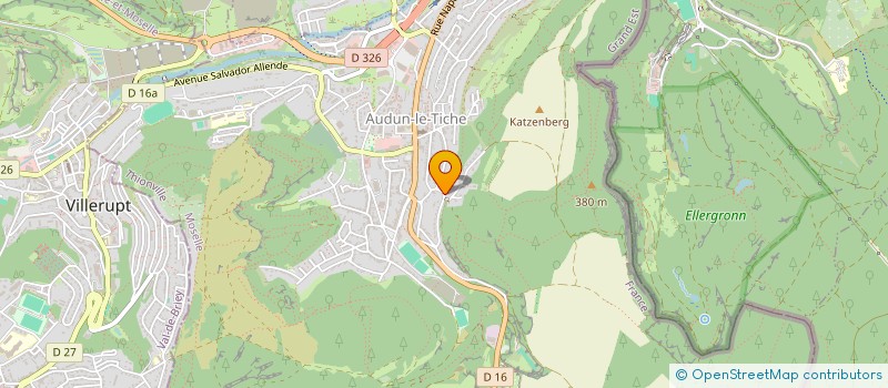 localisation de l'entreprise MONSIEUR PASCAL JAFFRE  AUDUN-LE-TICHE