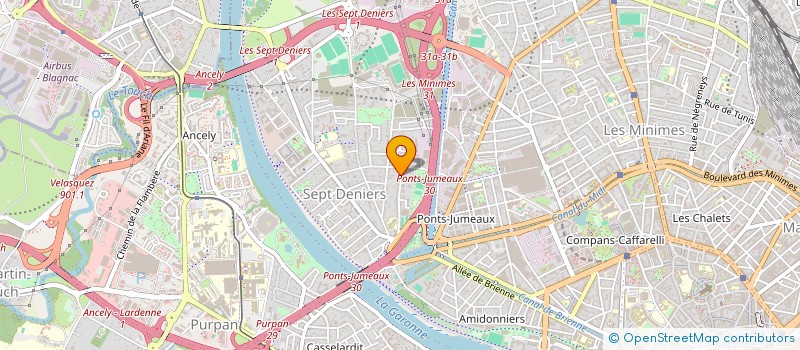 localisation de l'entreprise MONSIEUR PASCAL JALABERT  TOULOUSE