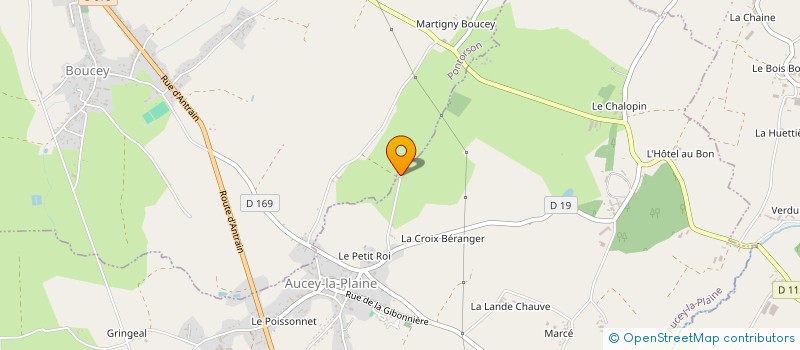 localisation de l'entreprise MONSIEUR PASCAL JAMES à AUCEY-LA-PLAINE
