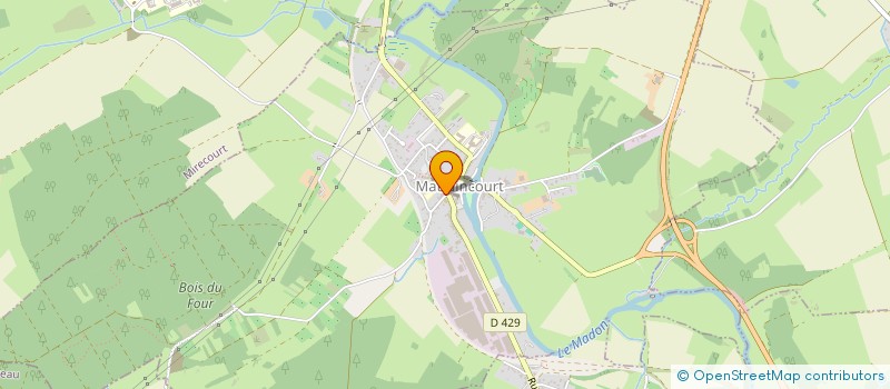 localisation de l'entreprise MONSIEUR PASCAL JAMIS  MATTAINCOURT