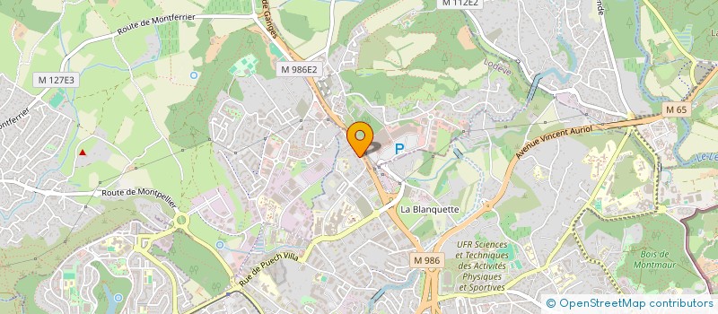 localisation de l'entreprise MONSIEUR PASCAL JANSSENS à MONTPELLIER